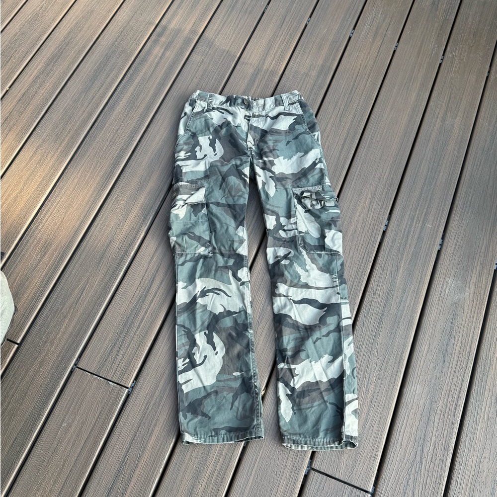 Boys Wrangler Camouflage Cargo Pants